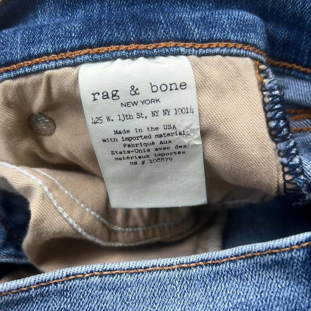 rag & bone midrise cropped